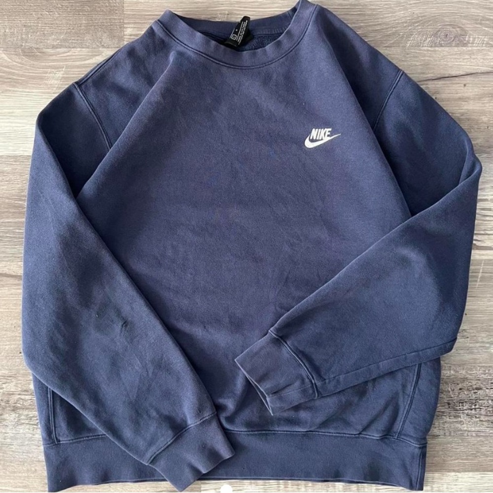 Nike navy blue crewneck